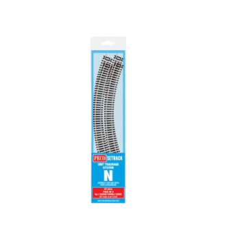 PECO ST-3012 Settrack N Gauge Code 80 Double Curve 1st Radius