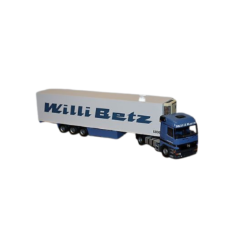 Tekno No 6750 Mercedes-Benz Actros LH MP03 With Refrigerated Trailer Willi Betz