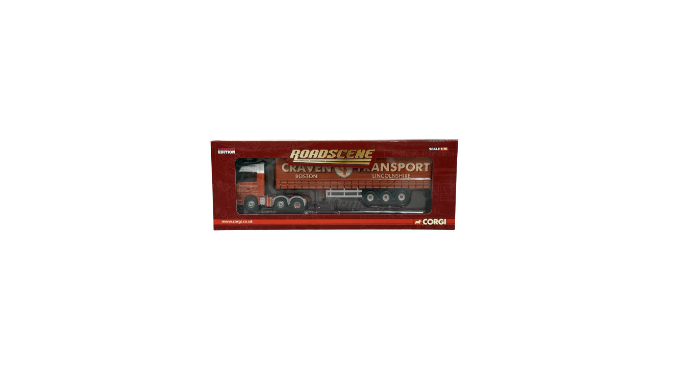 Corgi Roadscene Mercedes Benz W Curtainside Craven CC18206