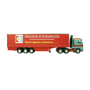 Corgi Modern Roadscene Cc18001 Volvo Fh Curtainside Pollock