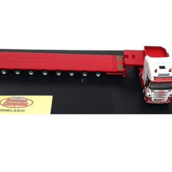 Oxford Diecast SCA03LL Scania R Series Low Loader Donnell And Ellis