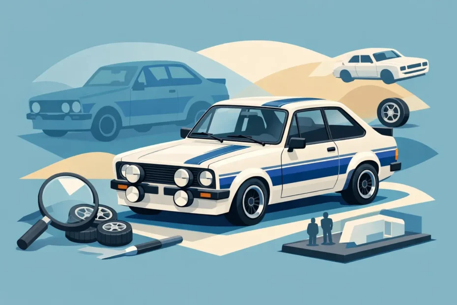 Ford Escort Mk II RS1800 1:18 Model Guide
